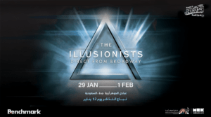 Jeddah: The Illusionist Magic Show Arrives | Benchmark x webook.com 🎭 webook.com Blog The Illusionist magic show Jeddah - Live performance by Benchmark Entertainment on webook.com