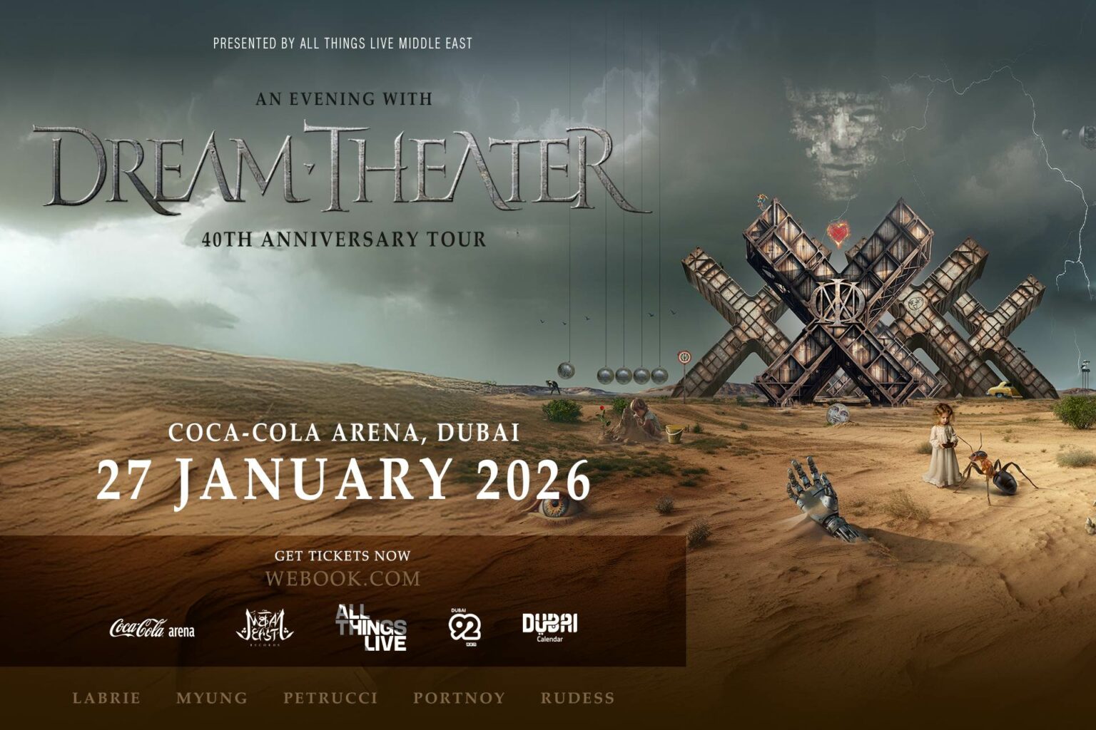 Dream Theater 40th Anniversary Tour Dubai 2026 – Tickets & Details Dream Theater 40th Anniversary Tour Dubai 2026 – Tickets & Details