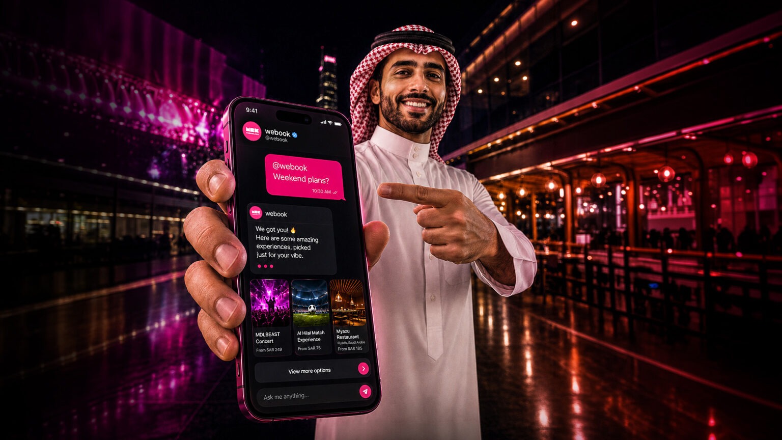 webook AI Booking Assistant