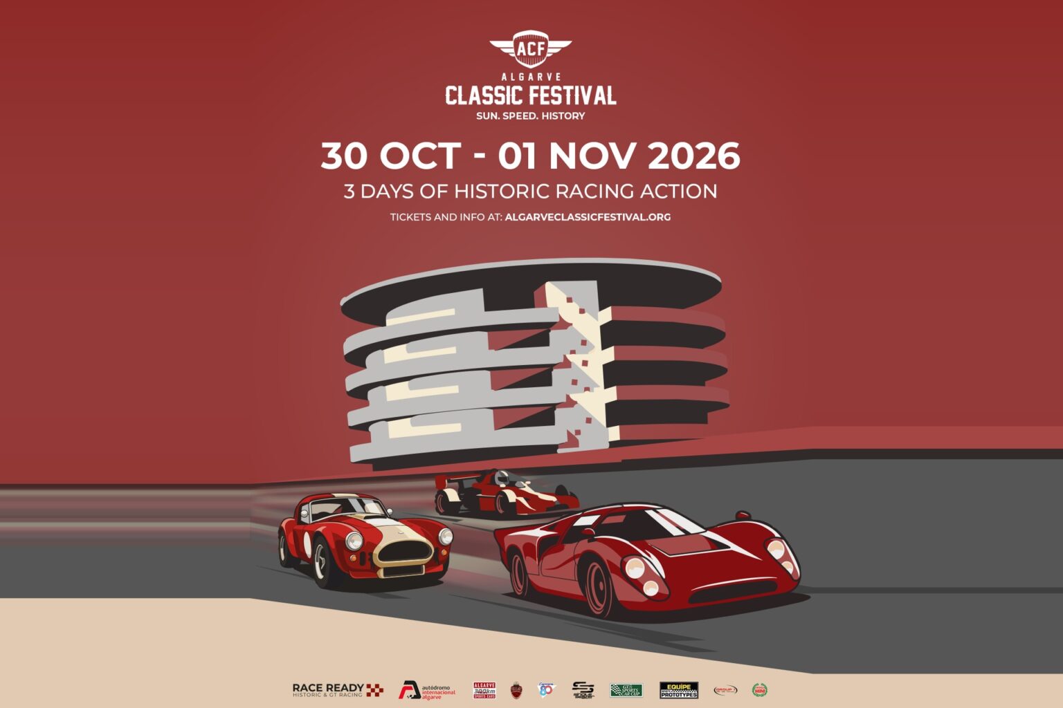 Algarve Classic Festival 2026 in Portimão: Dates, Racing Categories and Tickets (30 October – 1 November) Algarve Classic Festival 2026 tickets at Autódromo Internacional do Algarve, Portimão