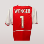 Arsenal Jersey signed by Arsene Wenger season 2002/2004
