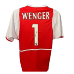 Arsène Wenger's Arsenal Invincibles 2002/04 Signed Shirt - Image 3