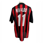 Rivaldo Official AC Milan Signed Shirt, 2002/03