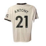 Antony Manchester United 2022/23 Signed Away Shirt - Image 2