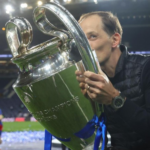 قميص توماس توخيل موقّع من تشيلسي بطل دوري أبطال أوروبا 2021