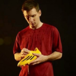 Messi's Signed Football Boot
