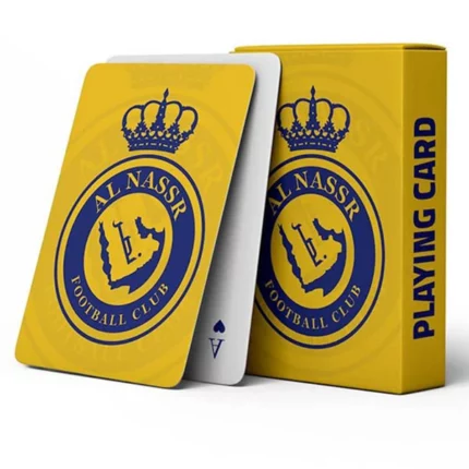 ورق لعب بشعار النصر