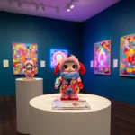 Mega Space Molly 400% Jon Burgerman Edition by Pop Mart - Image 2