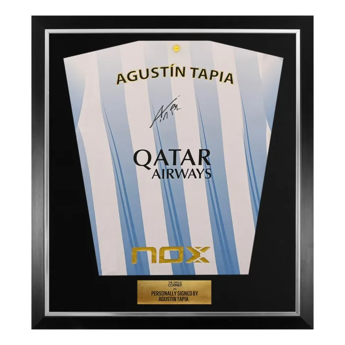 framed-agustin-tapia-hand-signed-nox-jersey تيشيرت نوكس موقع يدويًا من تابيا - الصورة 1