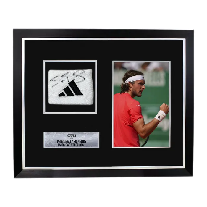framed-stefanos-hand-signed-wristband سوار معصم مؤطّر موقع يدويًا من ستيفانوس - الصورة 1