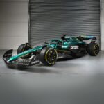 سيارة العرض الرسمية لفريق Aston Martin F1 - نسخة المقتنيين لإصدار AMR25 فورمولا 1 لموسم 2025