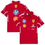 PUMA x Scuderia Ferrari 2025 Team Pro Men’s Polo Shirt F1 Teamwear