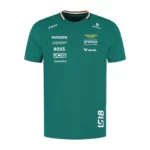 تيشيرت Aston Martin Aramco Formula 1 الرجالي - إصدار السائق لانس سترول 2025