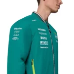 Aston Martin Aramco Formula 1 Team Bomber Jacket 2025 - Image 5