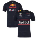 ⁦تيشيرت Oracle Red Bull Racing الرجالي لإعداد الفريق لموسم 2025 - الإصدار الرسمي لفورمولا 1⁩ - الصورة ⁦6⁩