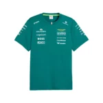Official Aramco Aston Martin F1 Kids Teamwear Graphic T-Shirt