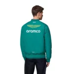 Aston Martin Aramco Formula 1 Team Bomber Jacket 2025 - Image 3