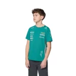 ⁦تيشيرت فريق Aston Martin Aramco F1 للأطفال - فرناندو ألونسو 2025 | PUMA⁩ - الصورة ⁦2⁩