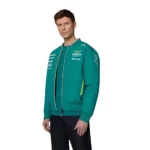 Aston Martin Aramco Formula 1 Team Bomber Jacket 2025 - Image 2