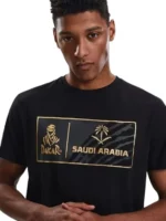 تيشيرت SPECDEXT قطني سادة قصة مريحة (Regular Fit) للاستخدام اليومي والتخصيص