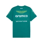 Official Aramco Aston Martin F1 Kids Teamwear Graphic T-Shirt - Image 2