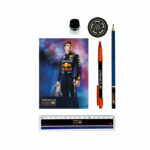 ⁦طقم أدوات كتابة Max Verstappen قرطاسية مدرسية محبي فورمولا 1⁩ - الصورة ⁦2⁩