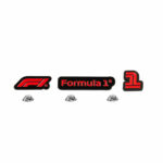 Formula 1 Official Pin Badge Set 3 Pack