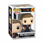 ⁦مجسم Funko Pop! فورمولا 1 مكس فيرستابن مع خوذة السباق⁩ - الصورة ⁦2⁩