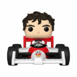 ⁦مجسم Funko Pop! Rides Super Deluxe لمنافسات فورمولا 1 - الأسطورة آيرتون سينا⁩ - الصورة ⁦2⁩