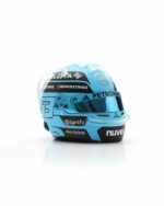 ⁦نسخة طبق الأصل لخوذة جورج راسل 2025 - فريق Mercedes-AMG PETRONAS F1 (مقياس 1:5)⁩ - الصورة ⁦4⁩