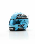 ⁦نسخة طبق الأصل لخوذة جورج راسل 2025 - فريق Mercedes-AMG PETRONAS F1 (مقياس 1:5)⁩ - الصورة ⁦2⁩
