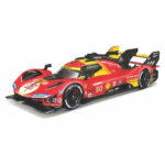 مجسم سيارة Ferrari 499P بطل سباق لو مان 2024 رقم 50 - إصدار جامعي Die-Cast مقاس 1:18