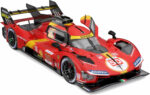 ⁦مجسم سيارة Ferrari 499P بطل سباق لو مان 2024 رقم 50 - إصدار جامعي Die-Cast مقاس 1:18⁩ - الصورة ⁦3⁩