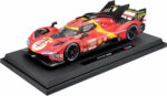 ⁦مجسم سيارة Ferrari 499P بطل سباق لو مان 2024 رقم 50 - إصدار جامعي Die-Cast مقاس 1:18⁩ - الصورة ⁦2⁩
