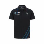 BMW Motorsport Men’s Polo Shirt by Puma Charcoal Grey