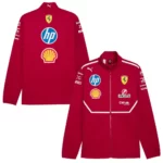 جاكيت سوفتشيل فريق فيراري 2025 من PUMA x Scuderia Ferrari - الإصدار الرسمي لسباقات F1
