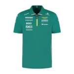 Aston Martin Aramco Formula 1 Men’s Team Polo Shirt 2025