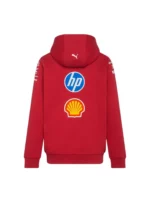 ⁦هودي للأطفال من تشكيلة فريق PUMA x Scuderia Ferrari لعام 2025 - الإصدار الرسمي لسباقات F1⁩ - الصورة ⁦2⁩