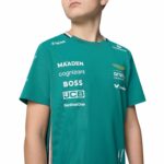 ⁦تيشيرت فريق Aston Martin Aramco F1 للأطفال - فرناندو ألونسو 2025 | PUMA⁩ - الصورة ⁦3⁩
