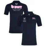 Alpine F1 Team Men’s Short Sleeve Polo Shirt Official 2025 Motorsport Apparel - Image 3