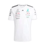 ⁦تيشيرت مرسيدس AMG F1 قطني للرجال بطبعة جرافيك السائق⁩ - الصورة ⁦5⁩