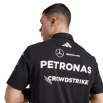 Mercedes-AMG Petronas F1 Men’s Polo Shirt - Image 2