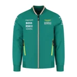 Aston Martin Aramco Formula 1 Team Bomber Jacket 2025 - Image 7