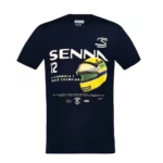 Ayrton Senna No.12 Graphic Men’s T-Shirt - Image 4