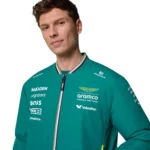 Aston Martin Aramco Formula 1 Team Bomber Jacket 2025 - Image 4